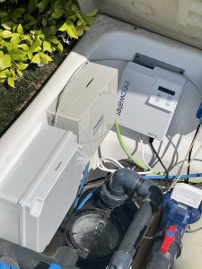 Cajas de registro dentro de la depuradora